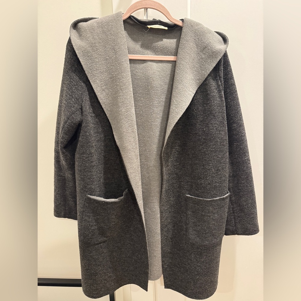 Marine Layer Women’s Cape / Over Coat with Hood